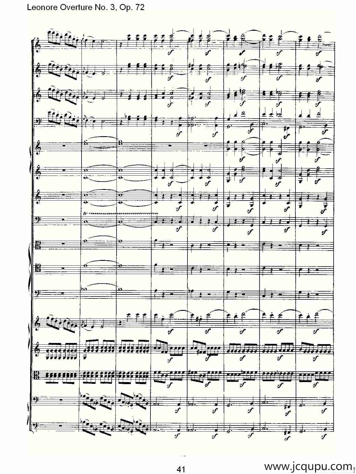 Leonore Overture No. 3, Op. 72（二）简谱