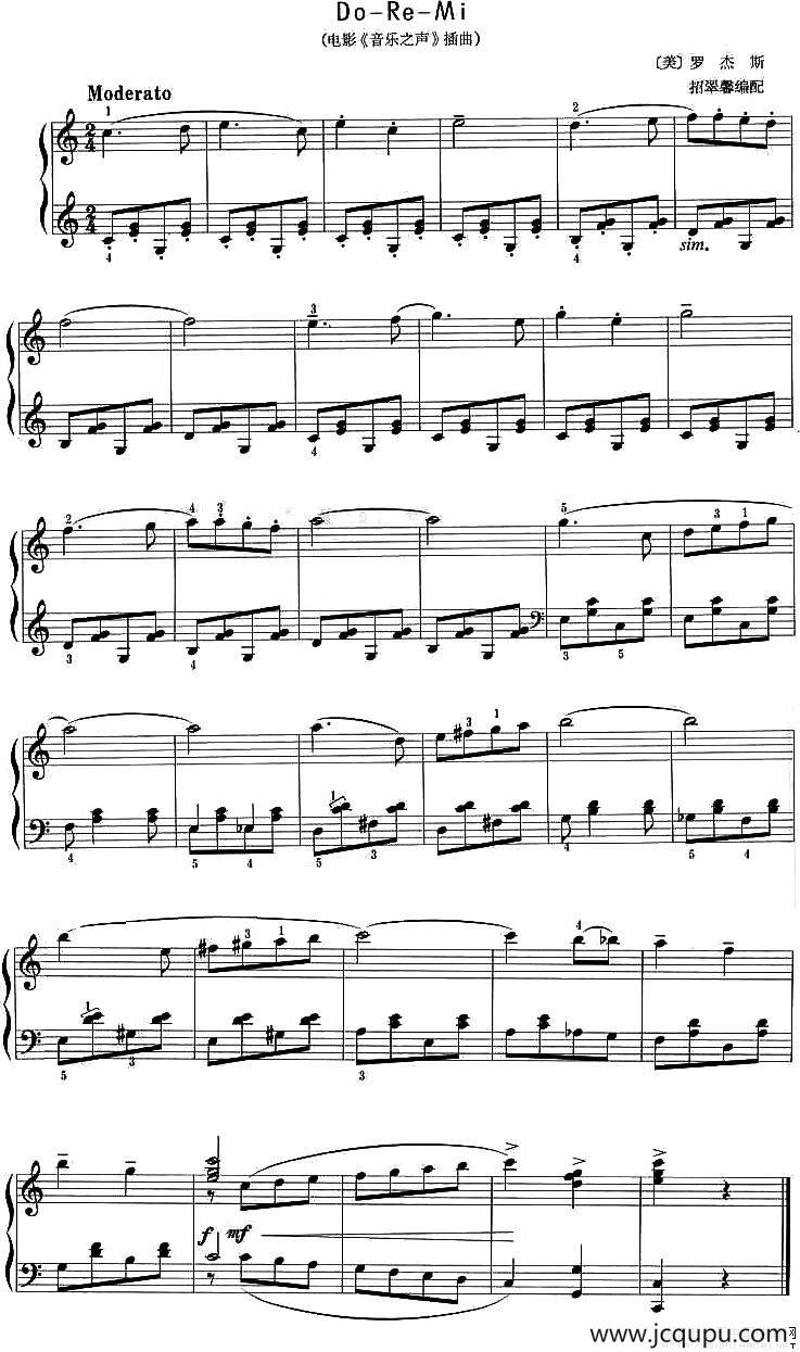 Do-Re-Mi简谱