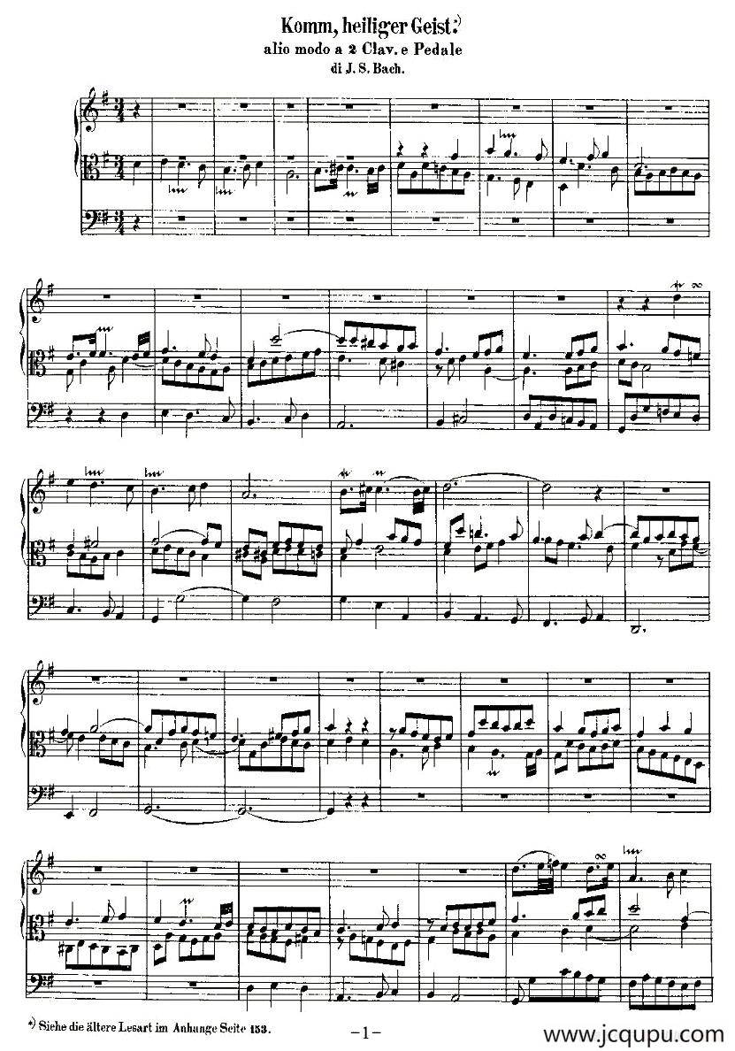 18首赞美诗前奏曲之二简谱