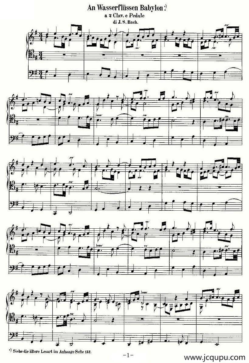 18首赞美诗前奏曲之三简谱