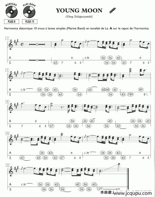 young moon简谱
