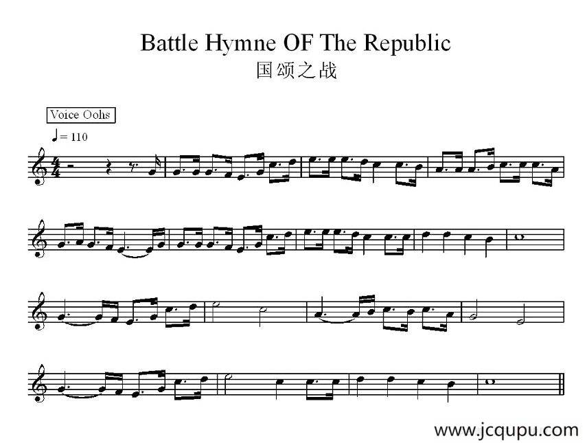 国颂之站简谱