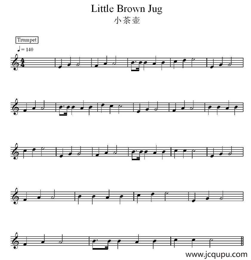 小茶壶简谱