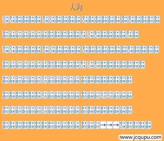 大海（四孔陶笛谱）简谱