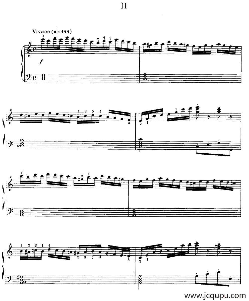20 Petites Etudes, Op.91（20首小型练习曲）（2）简谱
