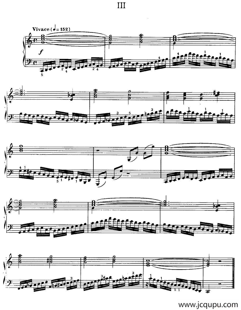 20 Petites Etudes, Op.91（20首小型练习曲）（3）简谱