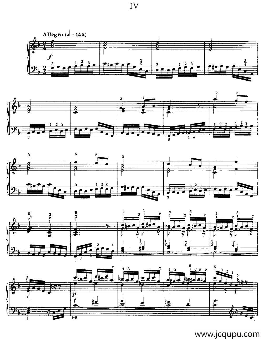 20 Petites Etudes, Op.91（20首小型练习曲）（4）简谱