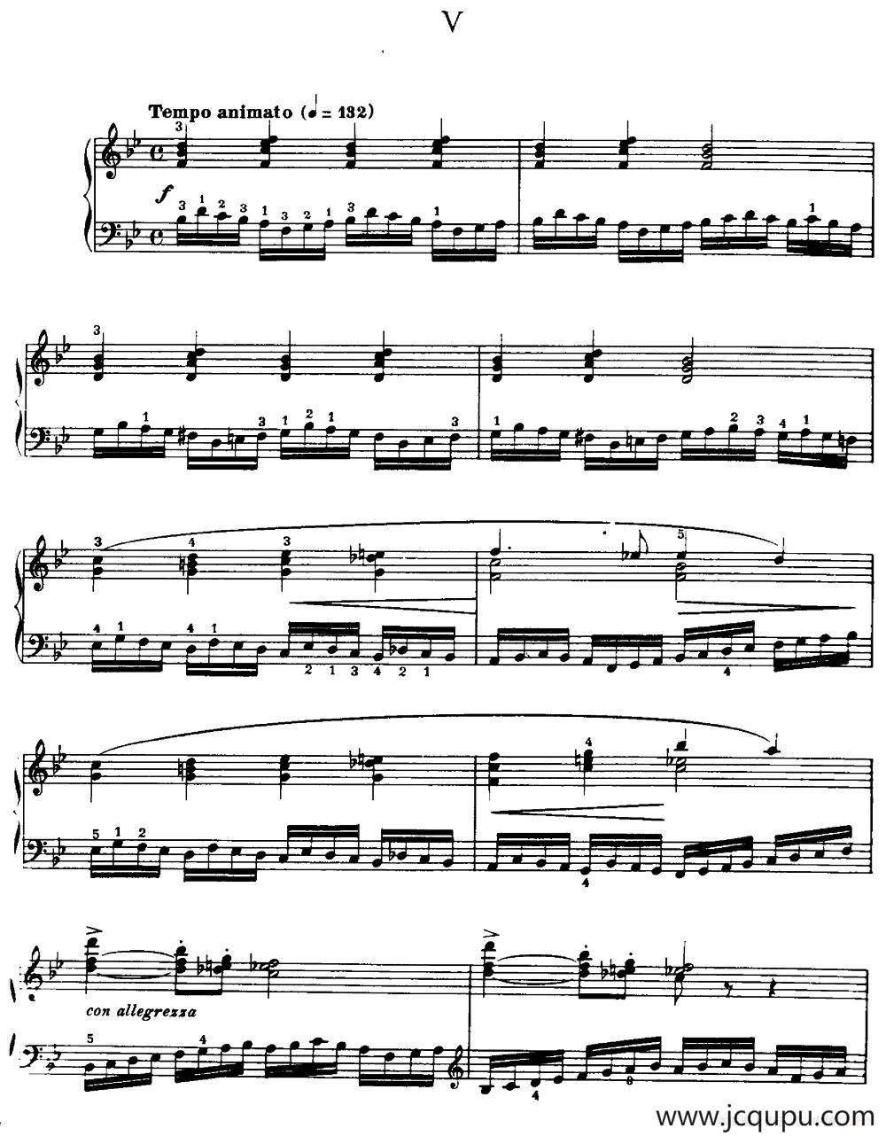 20 Petites Etudes, Op.91（20首小型练习曲）（5）简谱