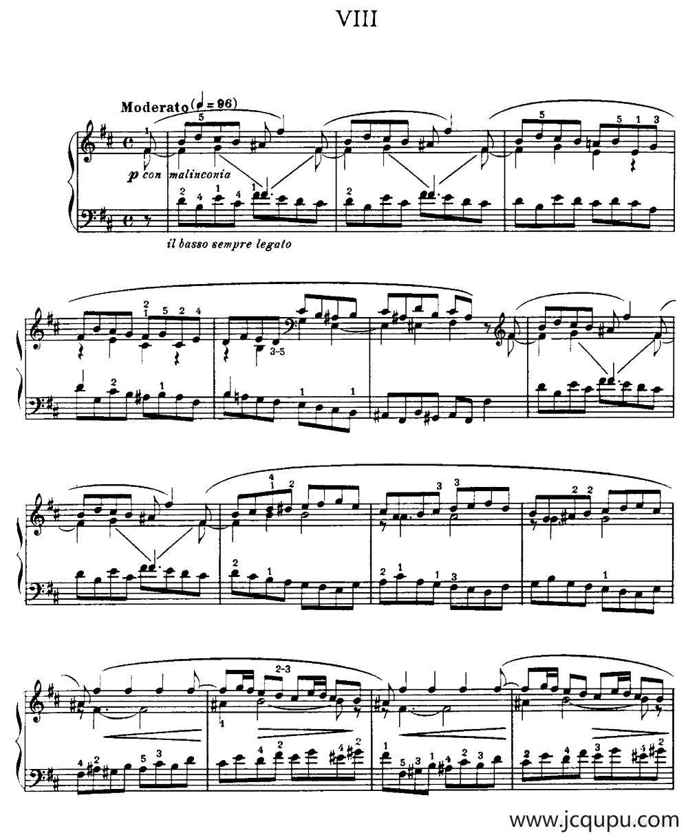 20 Petites Etudes, Op.91（20首小型练习曲）（8）简谱