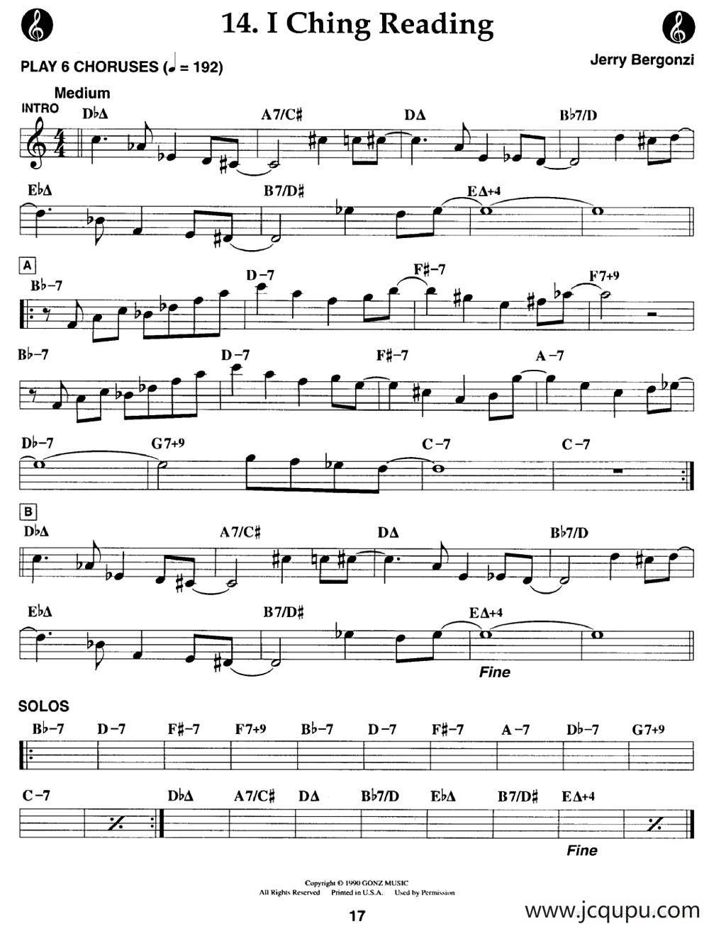 I Ching Reading简谱