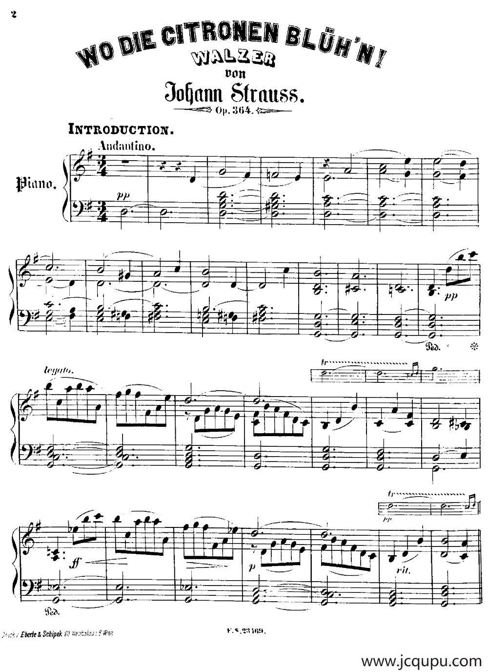 柠檬树花开的地方圆舞曲简谱