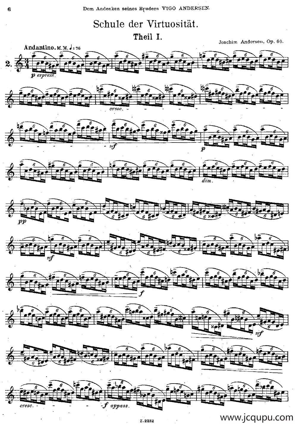 Schule der Virtuosität. Op. 60（2）简谱