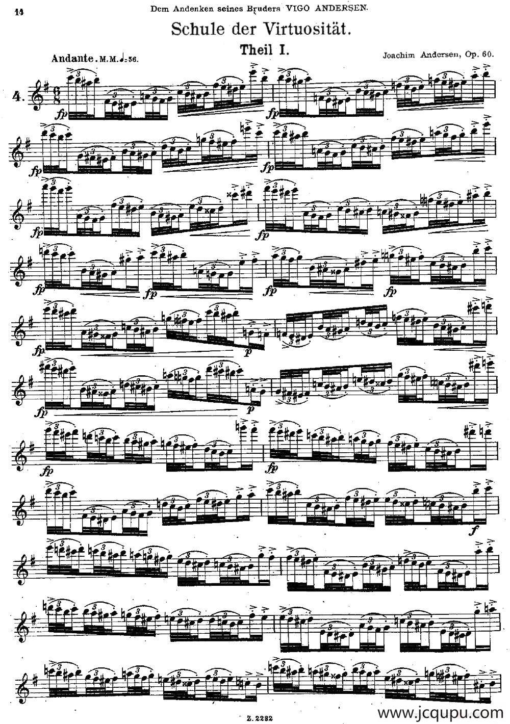 Schule der Virtuosität. Op. 60（4）简谱