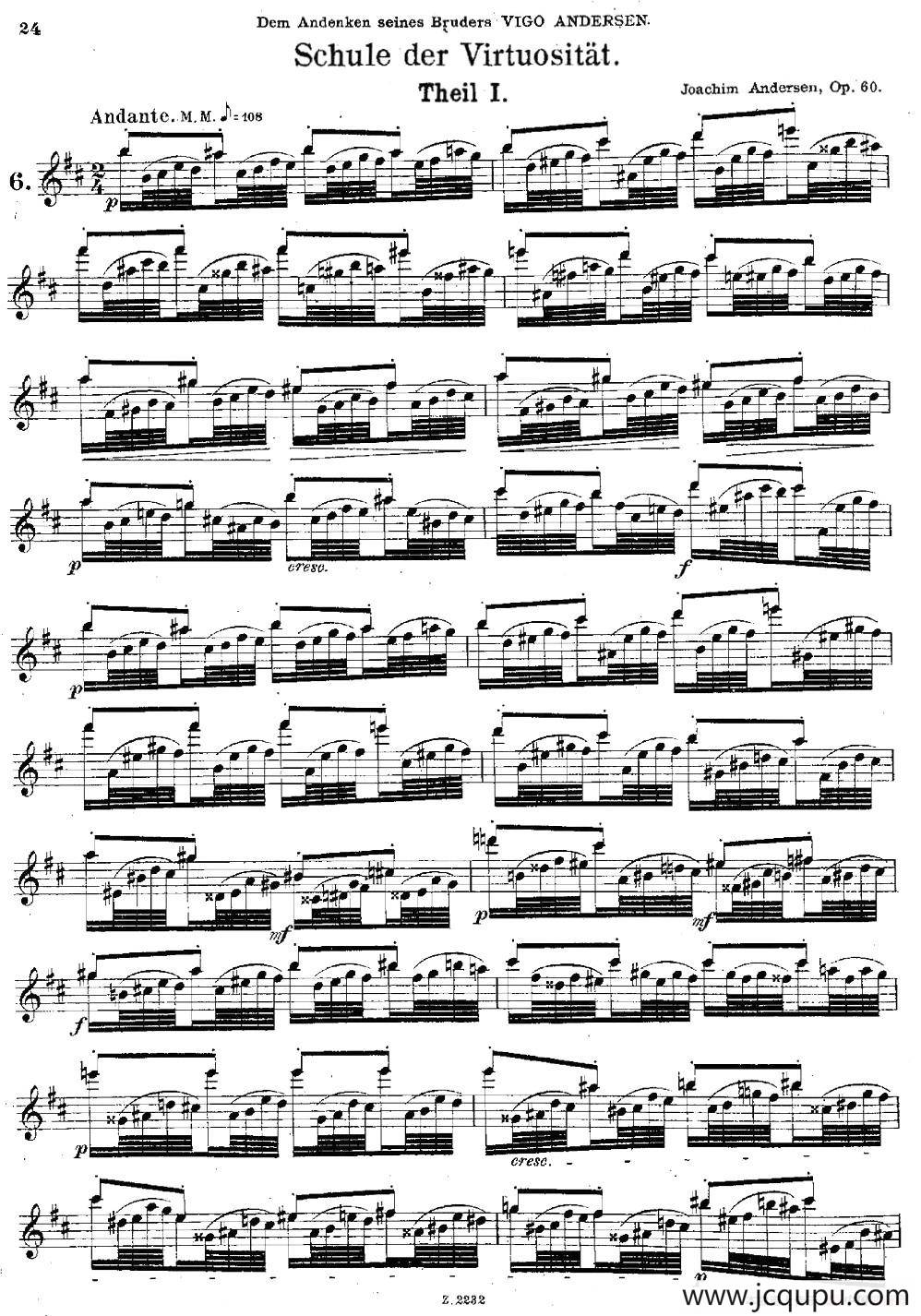 Schule der Virtuosität. Op. 60（6）简谱