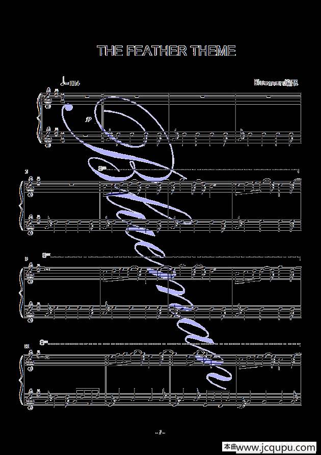 The Feather Theme （Blueame编配）简谱