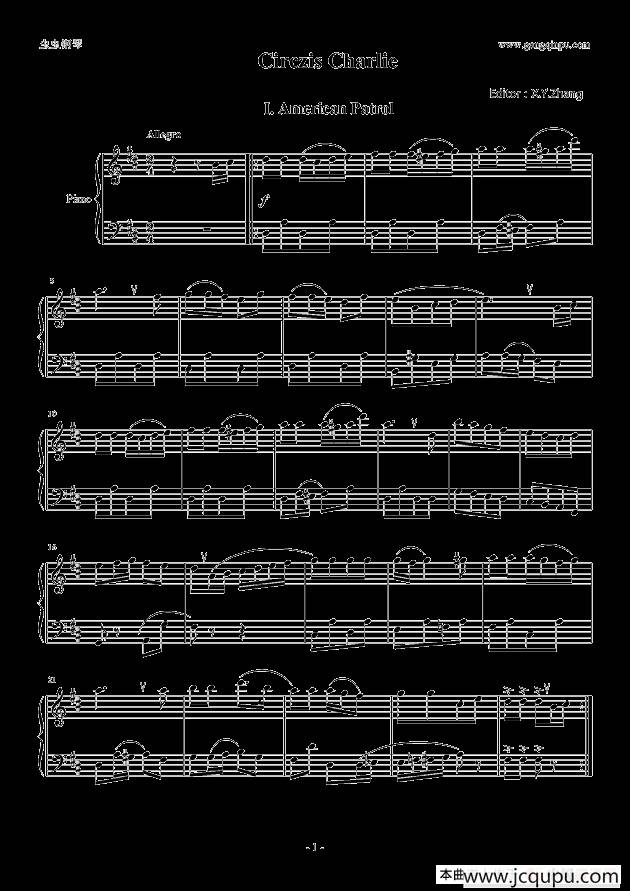 Circzis Charlie简谱