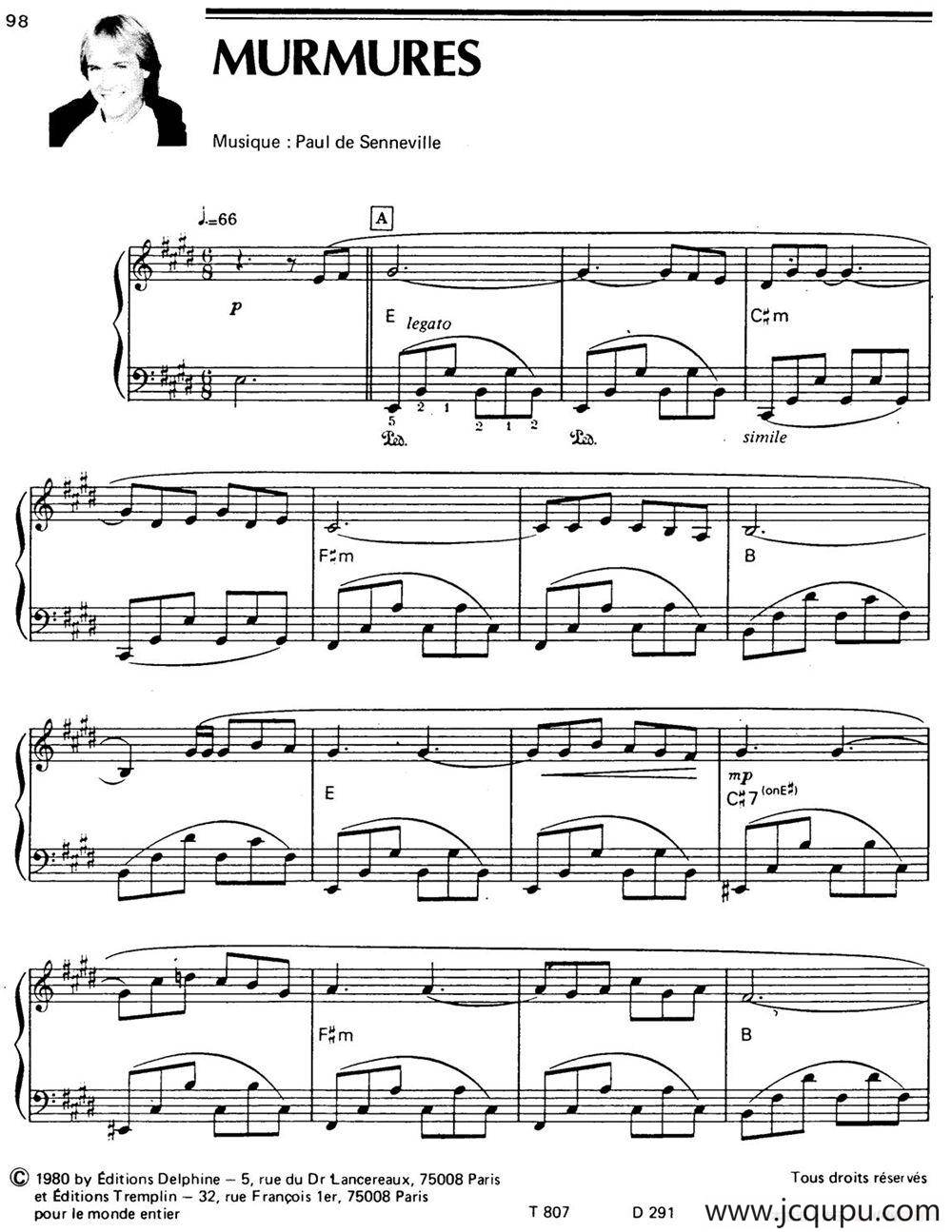 MURMURES简谱