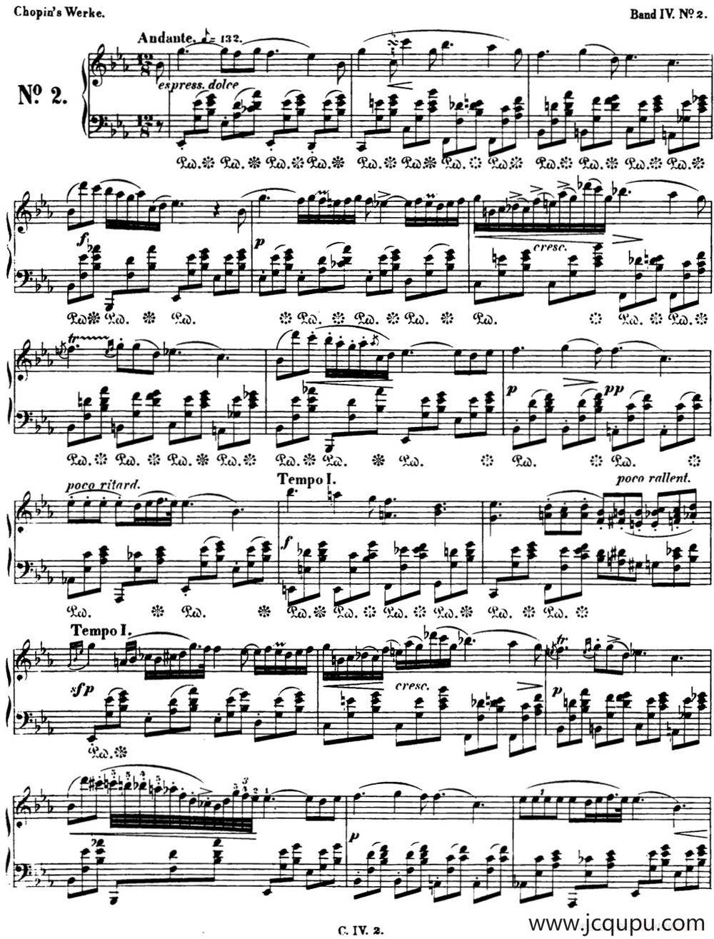 降E大调夜曲Op.9（NO.2）简谱