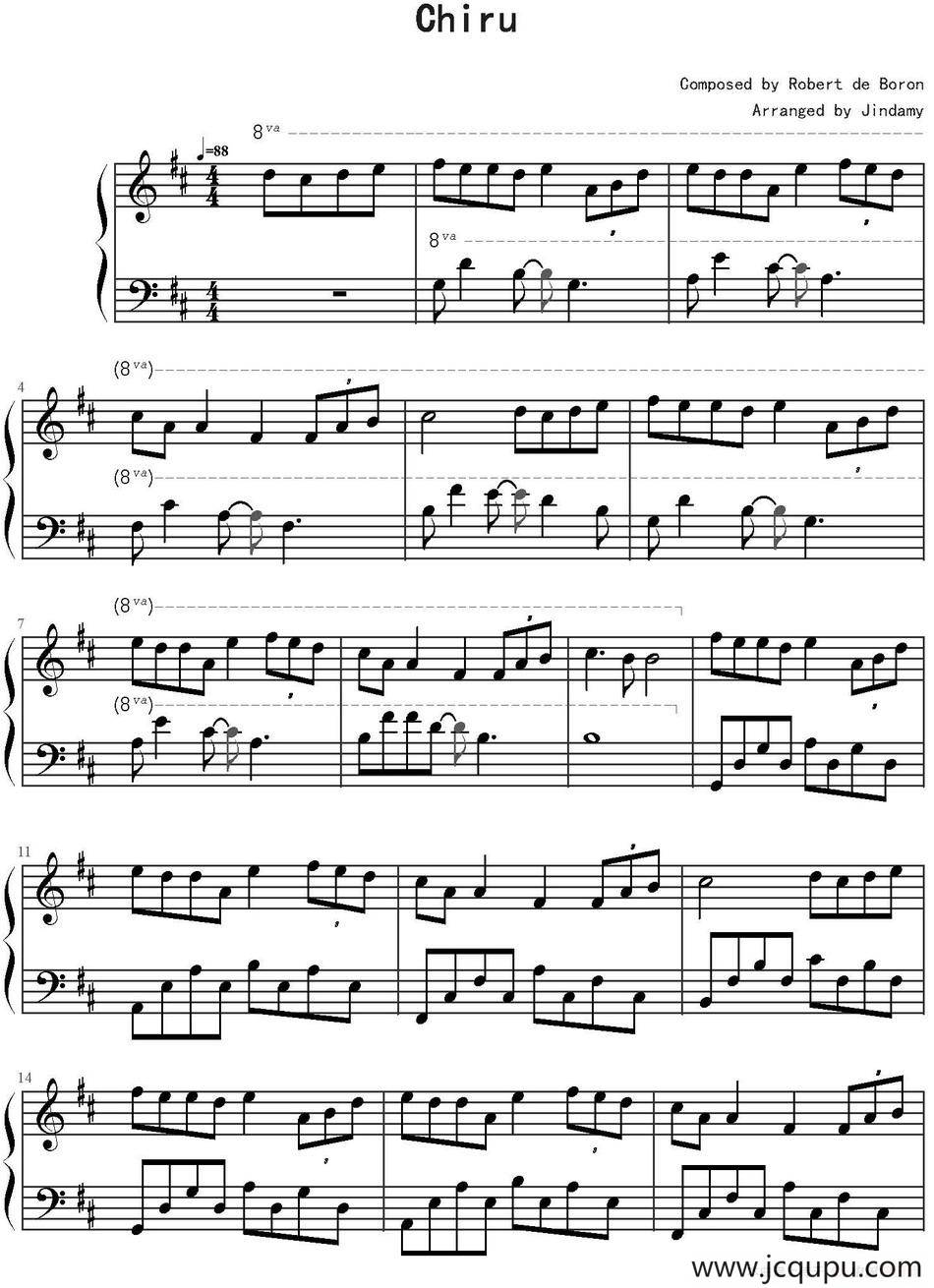 Chiru 简谱