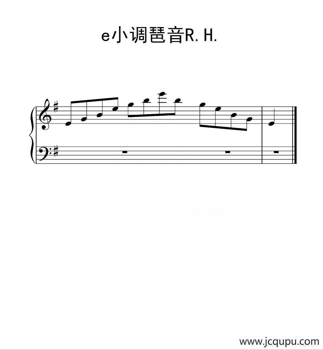 第二级A组 练习曲（中国音乐学院钢琴考级作品1~6级）简谱