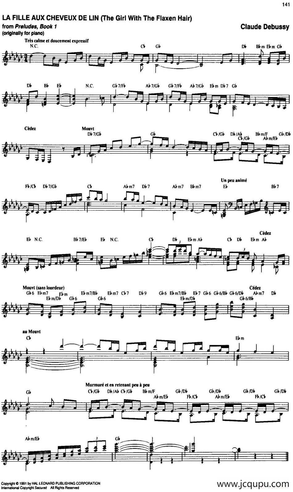 The Real Little Classical Fake Book（P141-160）简谱