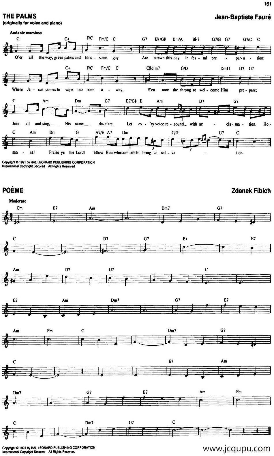 The Real Little Classical Fake Book（P161-180）简谱