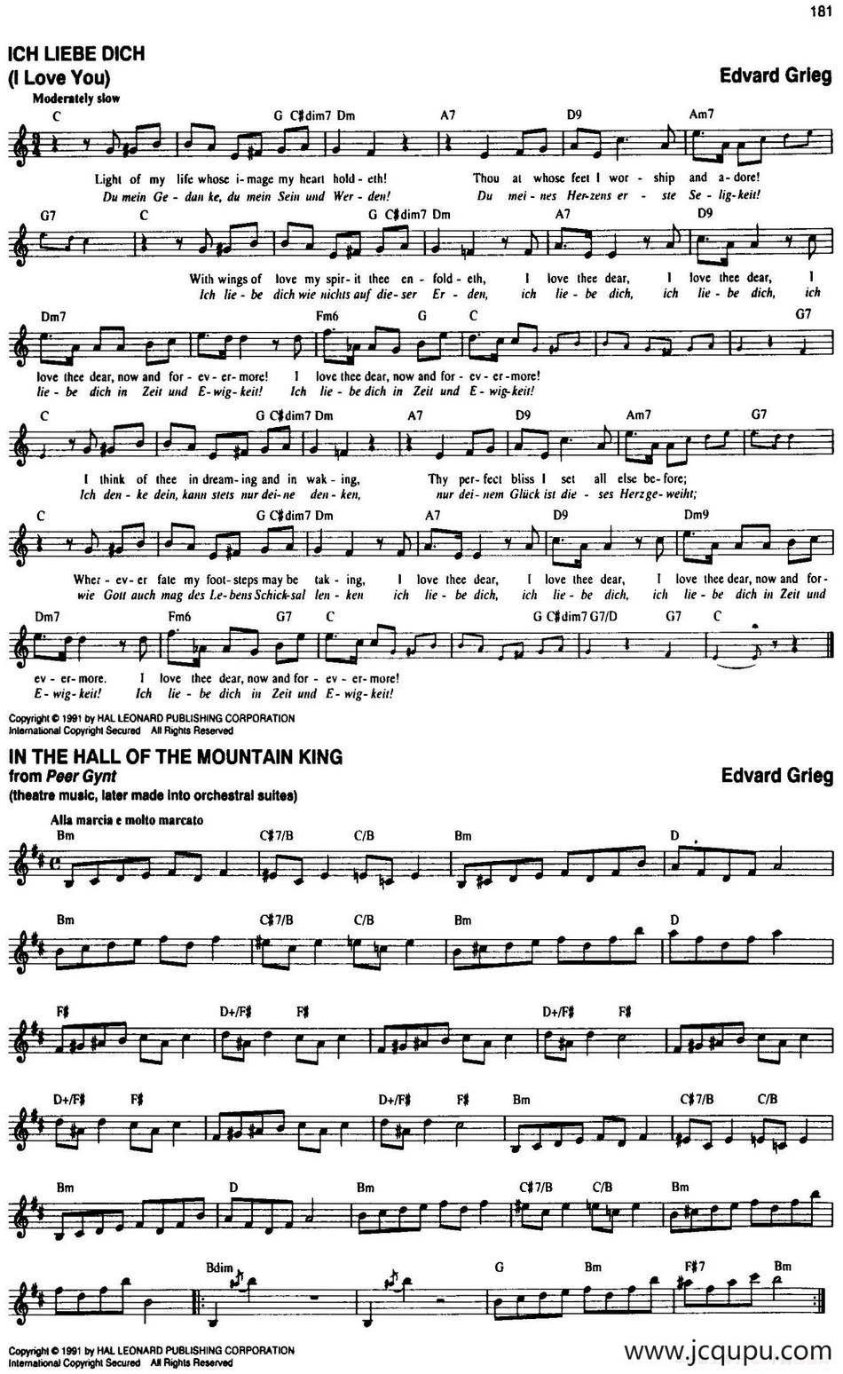 The Real Little Classical Fake Book（P181-200）简谱