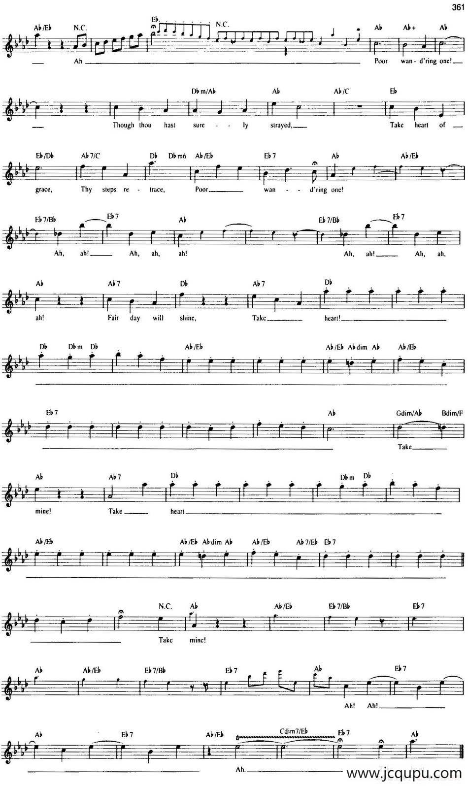 The Real Little Classical Fake Book（P361-380）简谱