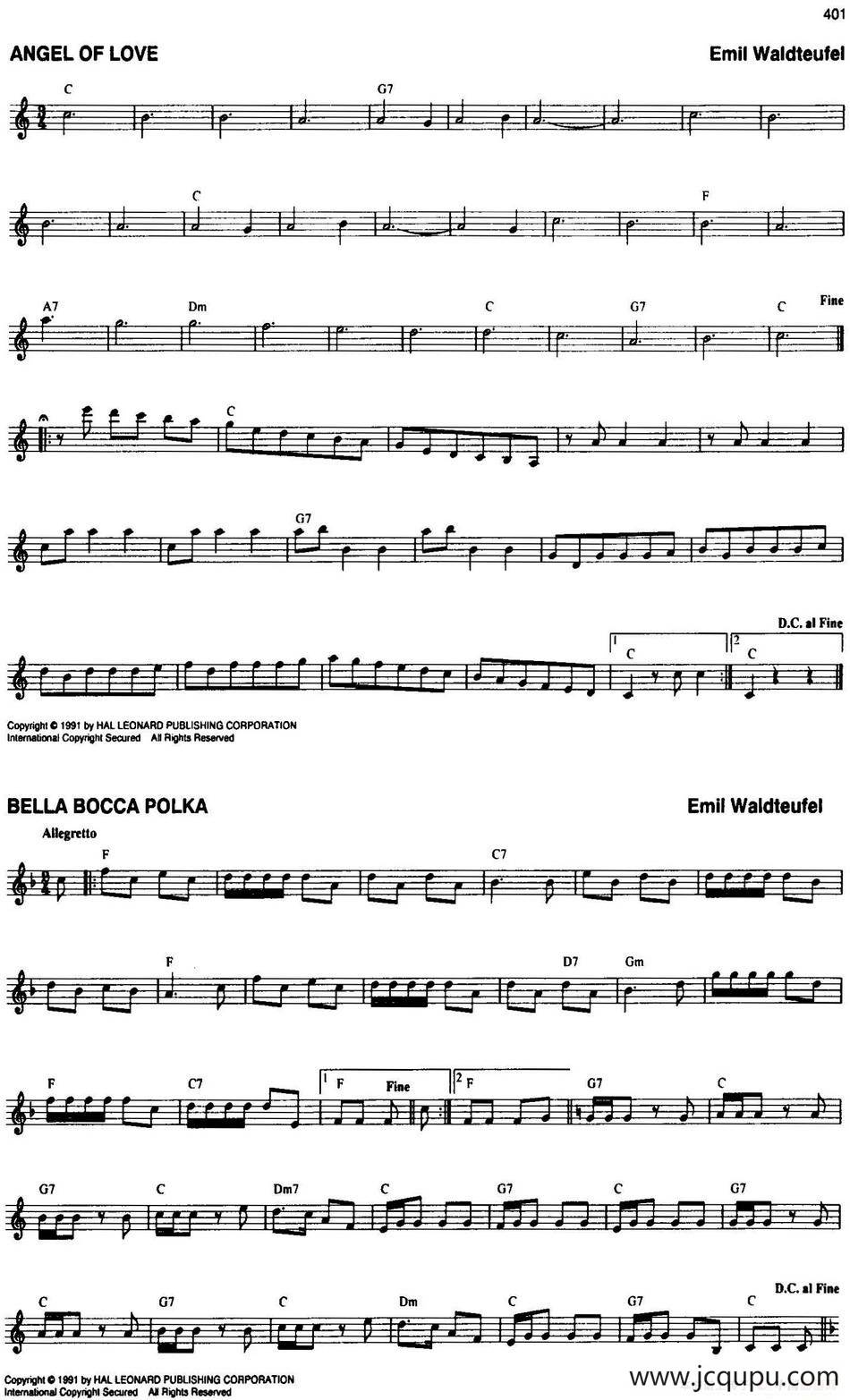 The Real Little Classical Fake Book（P401-413）简谱