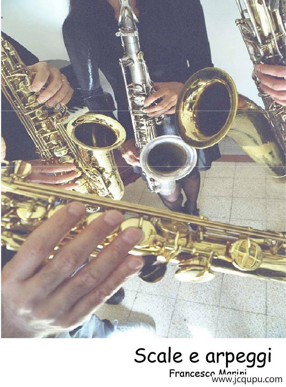 实用的萨克斯音阶练习曲集（P1——15）简谱
