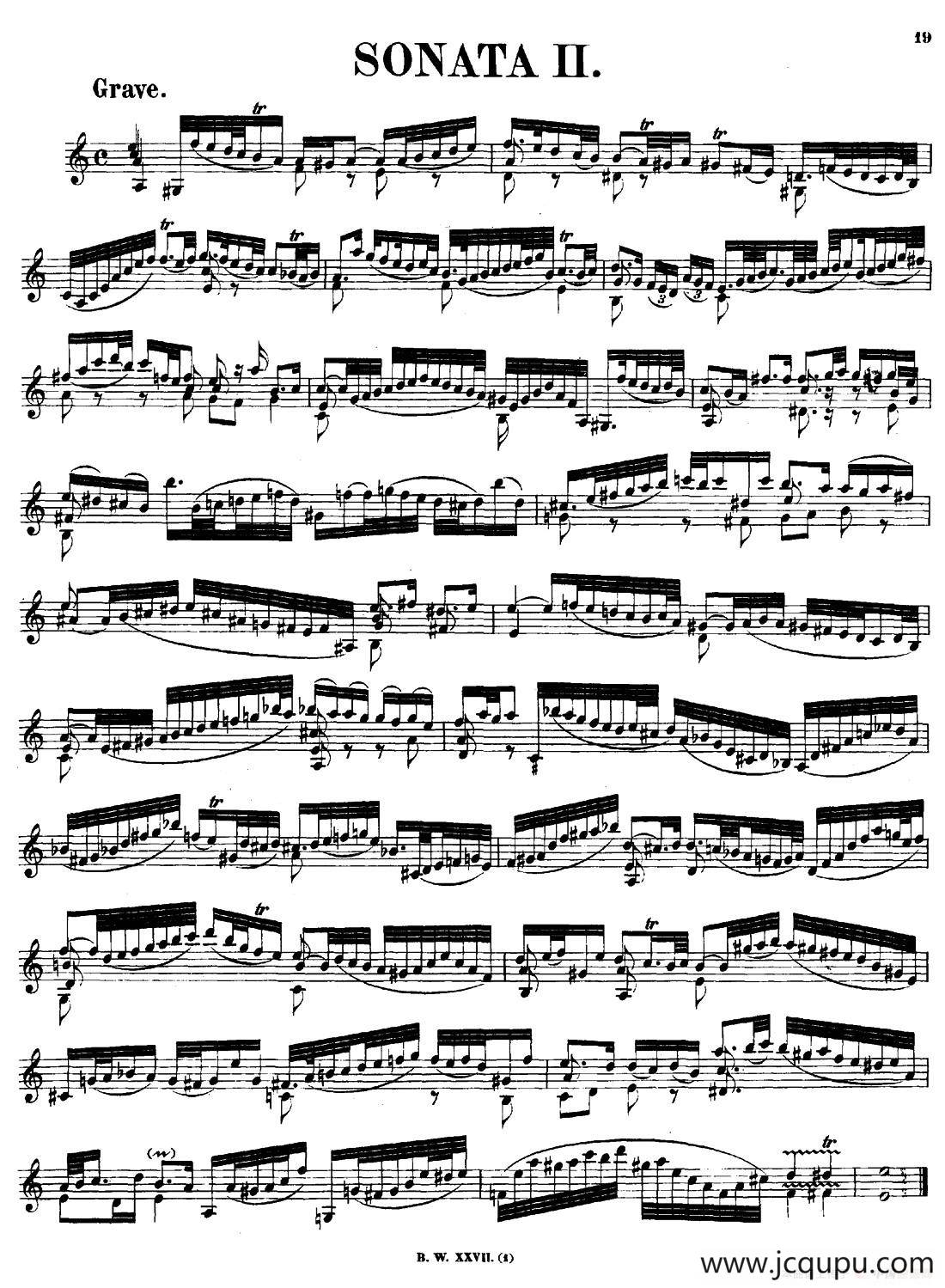 SONATAⅡ（奏鸣曲Ⅱ）简谱