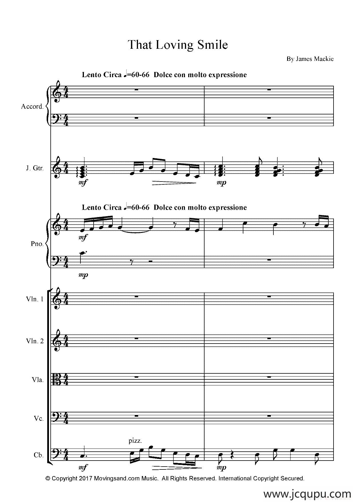 That Loving Smile（那爱的微笑）简谱