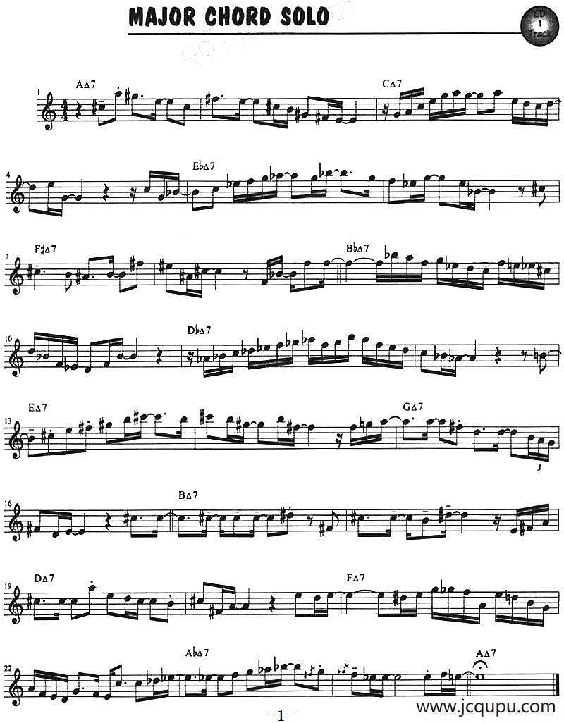 Eric Marienthal 24首即兴曲简谱