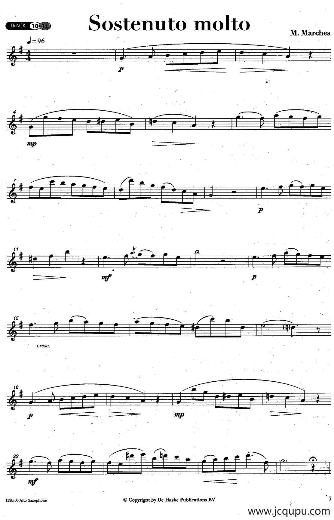 Sostenuto molto简谱