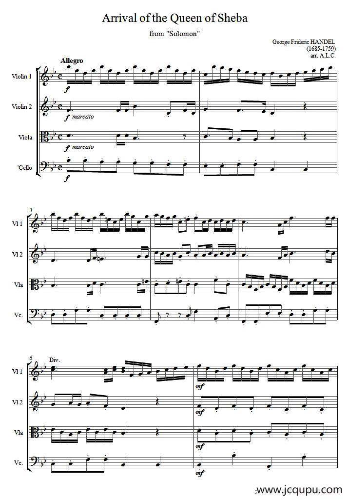 Arrival of the Queen of Sheba from 