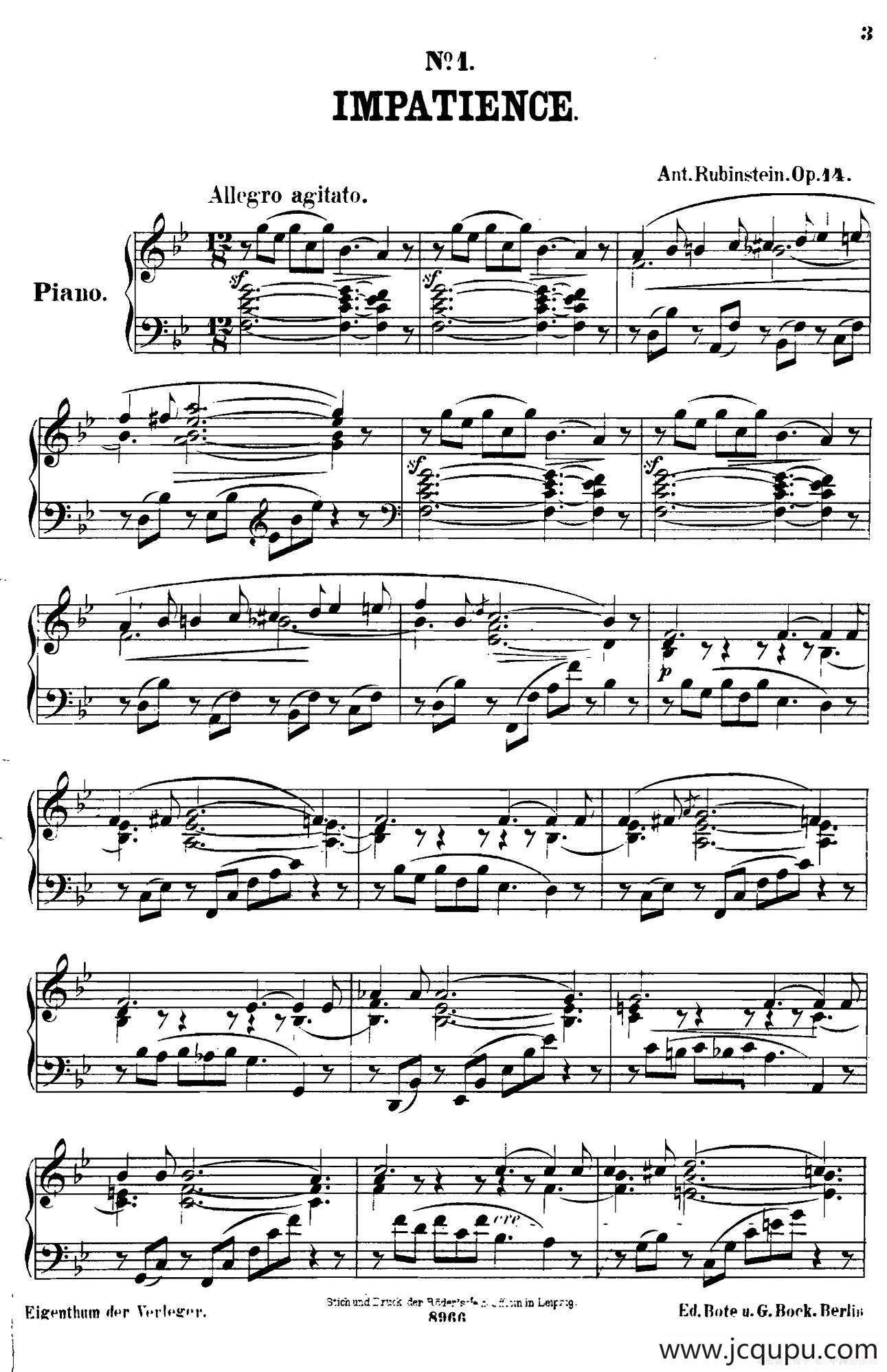 舞会 Le Bal Op.14（No.1）简谱