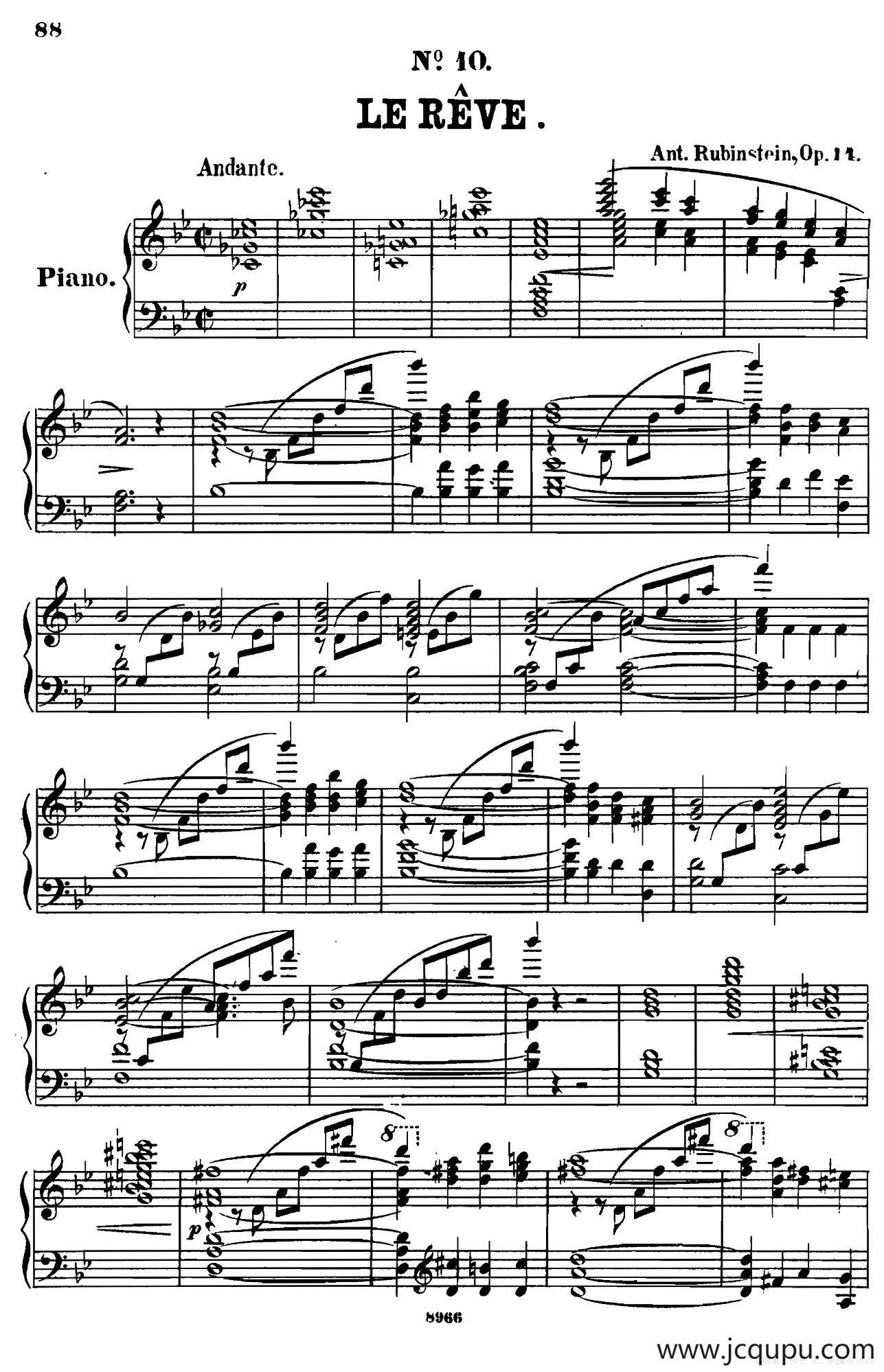 舞会 Le Bal Op.14（No.10）简谱