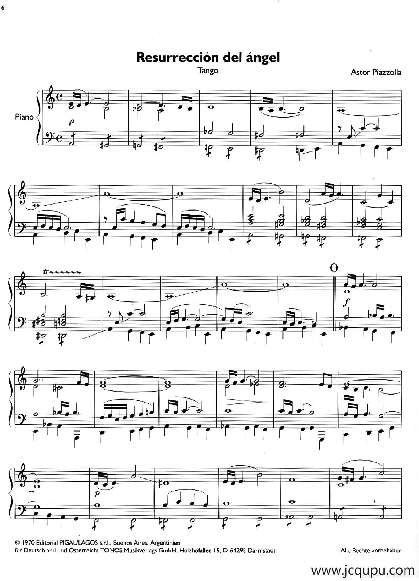 天使组曲（Ⅲ）简谱