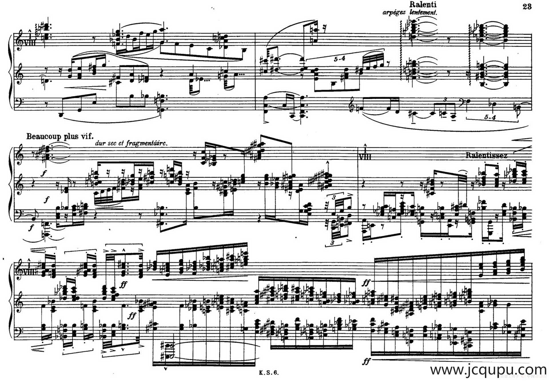 Piano Sonata No.2（第二钢琴奏鸣曲）（P33——42）简谱