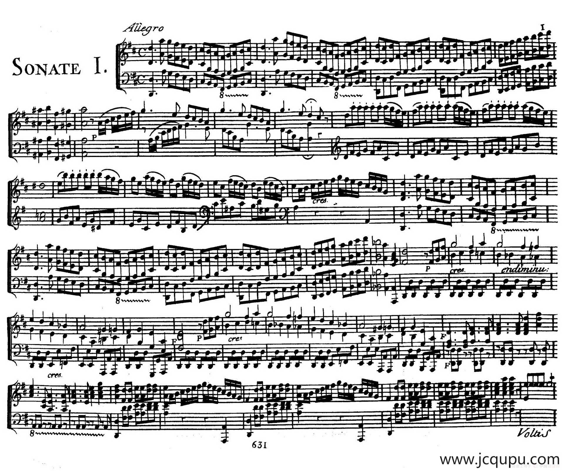 D大调小提琴协奏曲Op.61（钢琴版）简谱