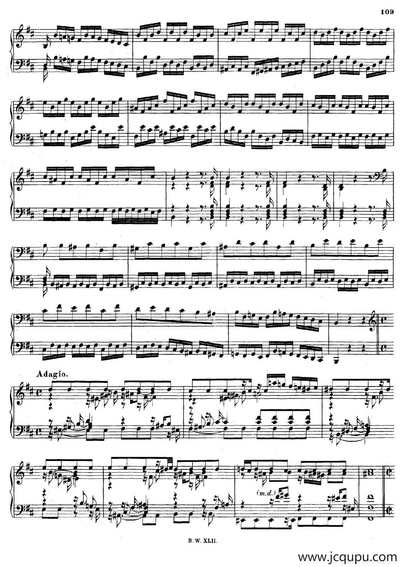 16 Concertos BWV 972-987（十六首为独奏古钢琴而作的协奏曲）（P51——60）简谱