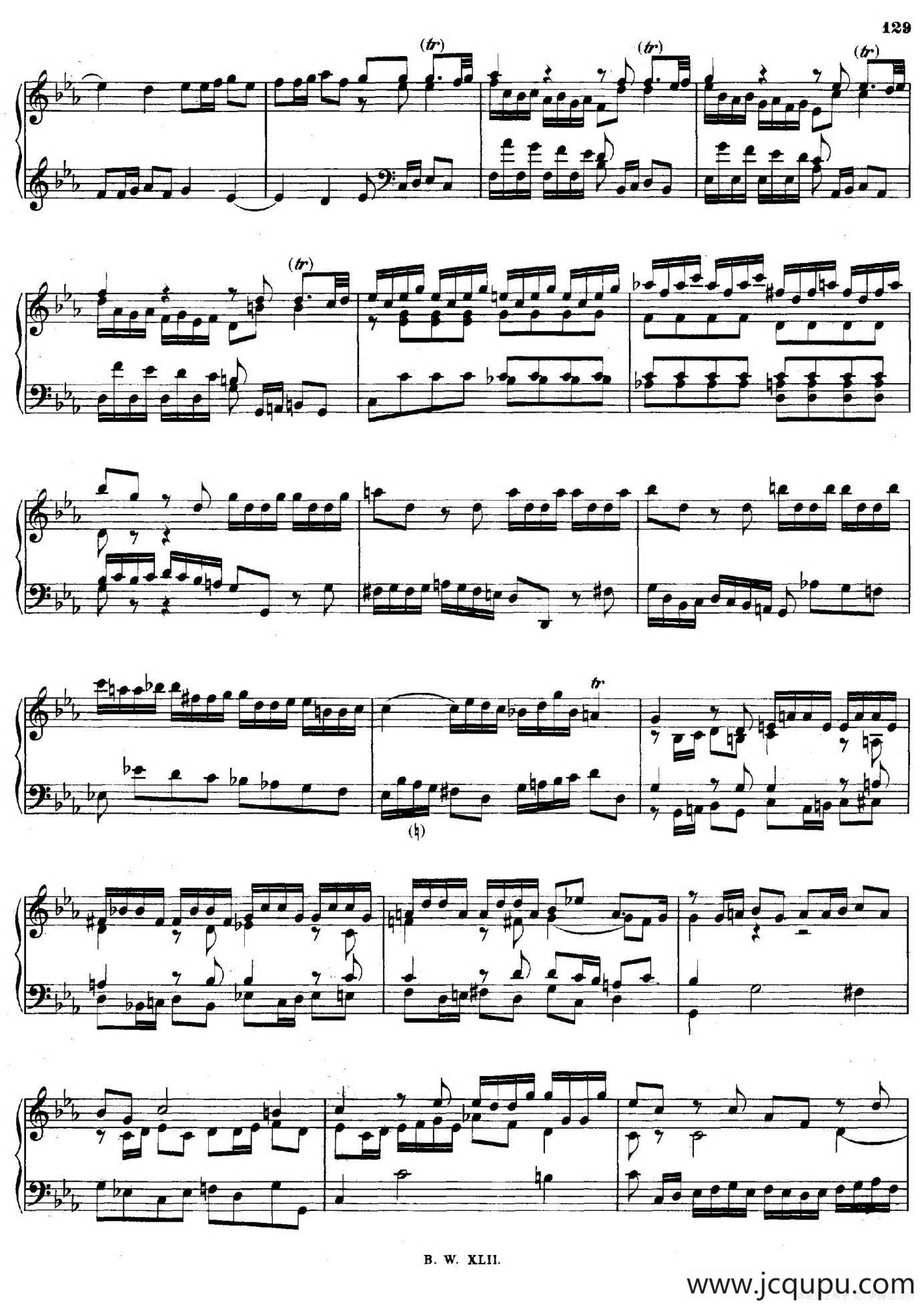 16 Concertos BWV 972-987（十六首为独奏古钢琴而作的协奏曲）（P71——80）简谱