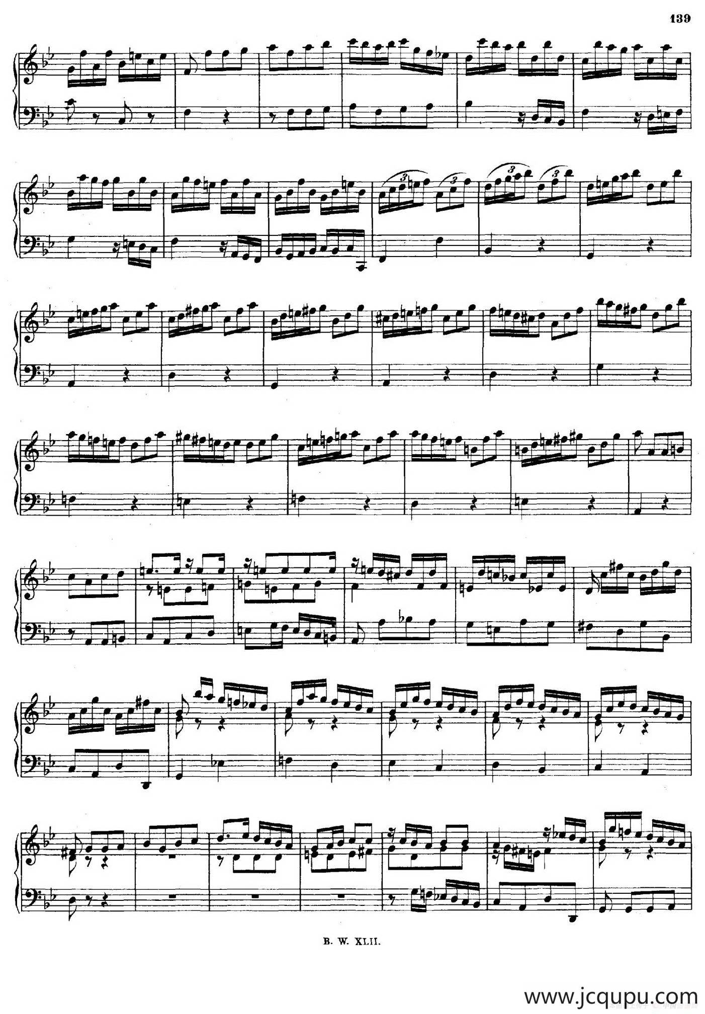 16 Concertos BWV 972-987（十六首为独奏古钢琴而作的协奏曲）（P81——90）简谱