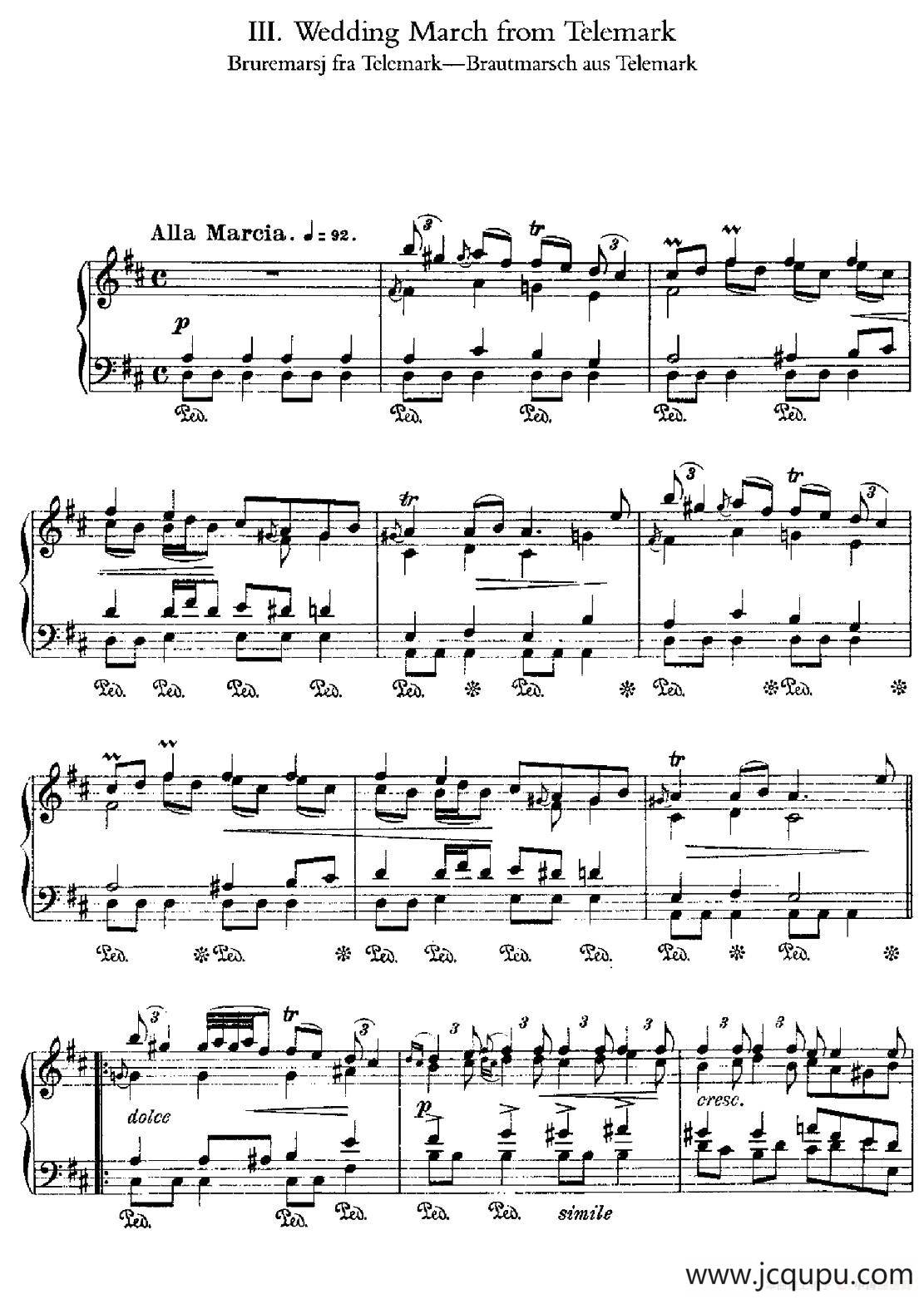 斯拉特舞曲（Slatter Op.72）（Ⅲ）简谱