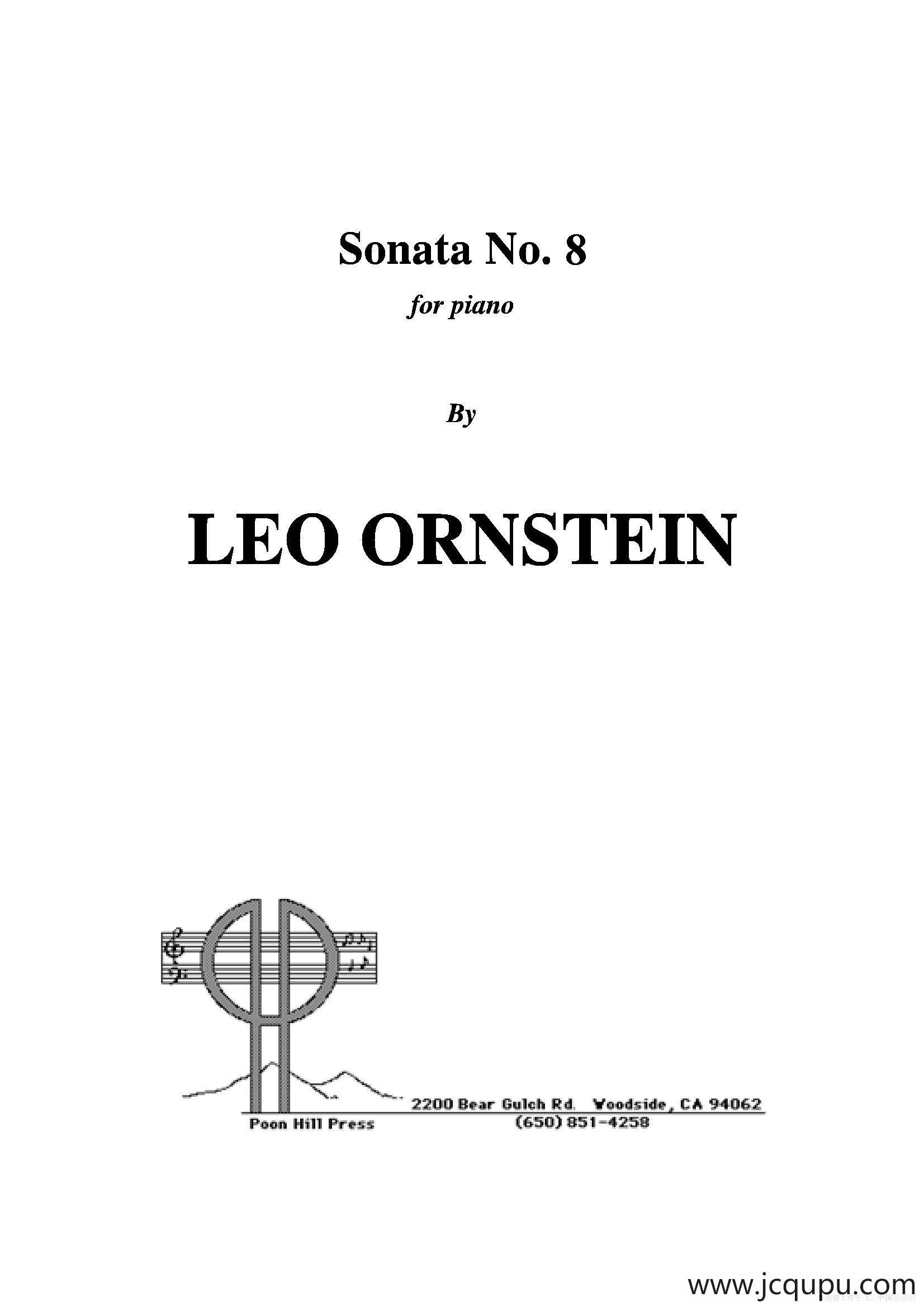 Piano Sonata No.8（第八钢琴奏鸣曲）（3）简谱
