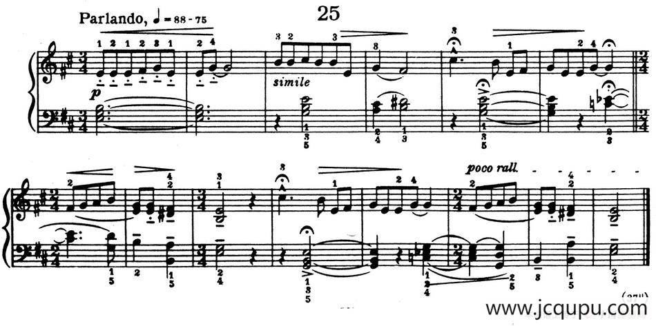 For Children Sz.42（献给孩子们·25）简谱