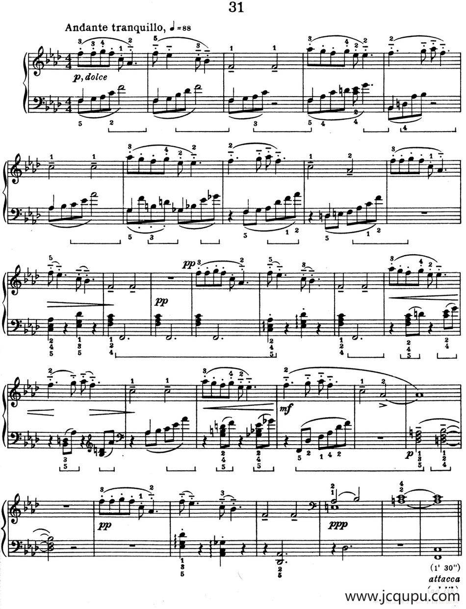 For Children Sz.42（献给孩子们·31）简谱