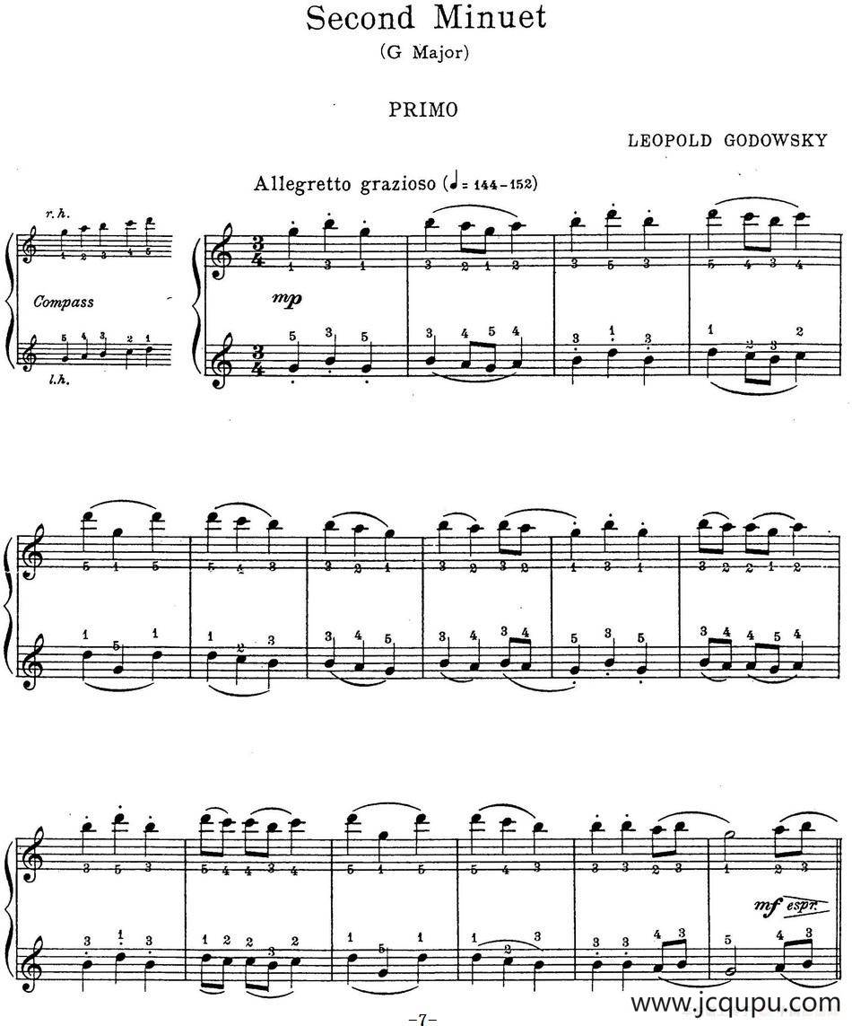 7 Ancient-Dances-(4H) 四手联弹 （七首古风舞曲·2）简谱