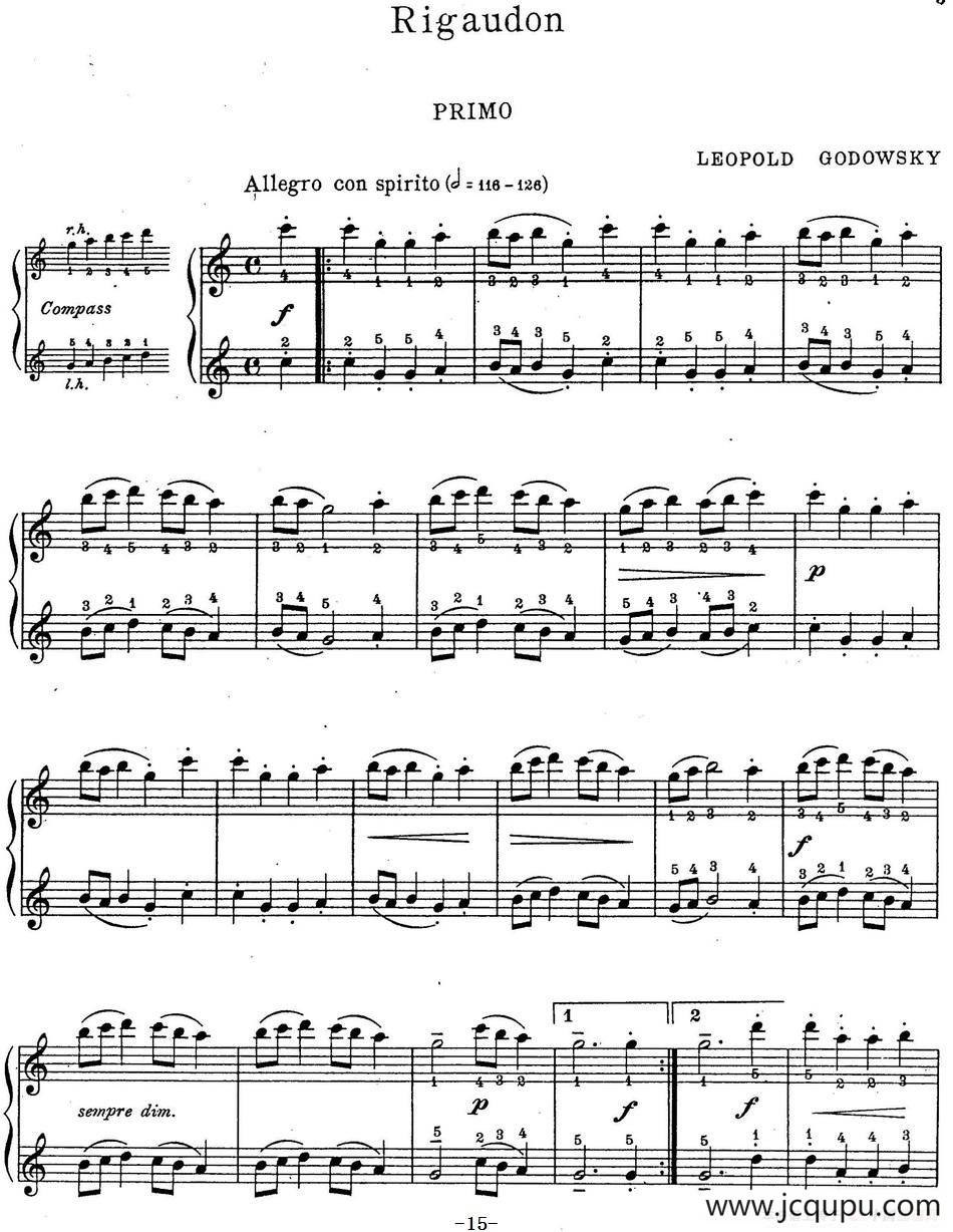 7 Ancient-Dances-(4H) 四手联弹 （七首古风舞曲·3）简谱