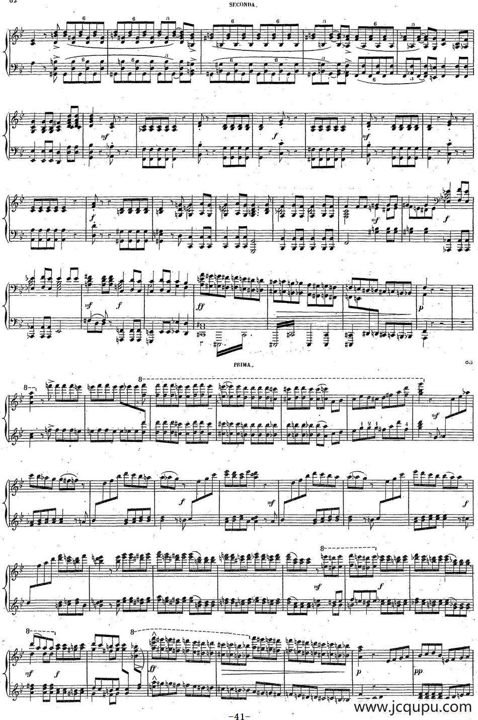 Harold en Italie Op.16 - 4 Hands（哈罗尔德在意大利·四手联弹）（P41——49）简谱